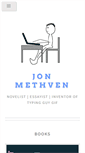 Mobile Screenshot of jonmethven.com